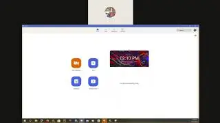 How to put virtual background in zoom