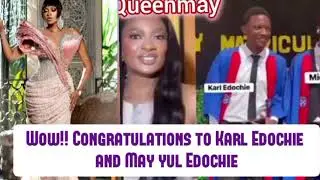 Wow!! Congratulations to Karl Edochie and May yul Edochie