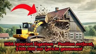HOA ignoriert Eigentum – Pavillon entfernt, $100.000 vor Gericht gewonnen