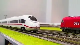 HO Scales ICE Velaro D and OBB 