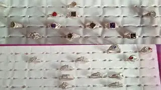 Simple Silver Ring Design for Girl with Price 2021 || Stone silver ring || Shivamjewellers