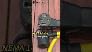 Power Dryer & RV/EV from One 10-30 Outlet! | Portovi 30A Splitter #dryer #evcharging #teslacharging