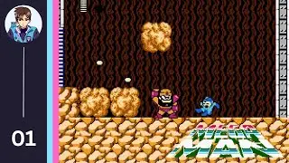 GUTSMAN [MegaMan 1 RetroPlay #01] (No Commentary NES Gameplay)