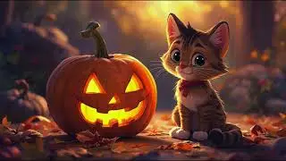 Halloween Paw & Pumpkin