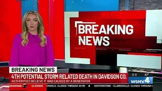 92-year-old man marks fourth winter storm-related death in Davidson County