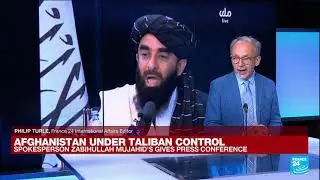 Taliban show conciliatory face at first news conference, vow to honor women's rights &bull; FRANCE 24