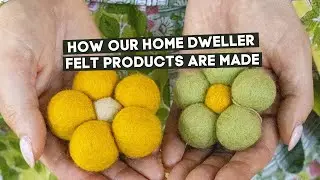 How Our Felt Products Are Made | Handcrafted in Nepal with Love & Fair Trade