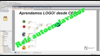 Aprendamos LOGO! desde CERO! _ 026 Relé autoenclavador