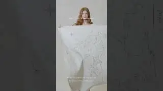 Getting the hang of it: we make all of our Tapestries easy to display in minutes.
