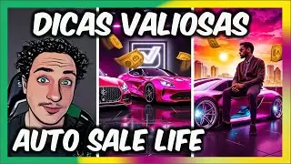 💡🚘O SEGREDO PARA LUCRAR MAIS R&Aacute;PIDO EM AUTO SALE LIFE REVELADO! DICAS DE OURO PRA VOC&Ecirc; SER &Eacute;PICO 🤑💥