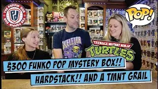 $300 NERDYSTEEZ FUNKO POP MYSTERY BOX! HARDSTACK!! TMNT Teenage Mutant Ninja Turtle GRAIL UNBOXED!
