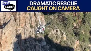 Video captures rescue of lost Arizona hiker | FOX 10 Talks