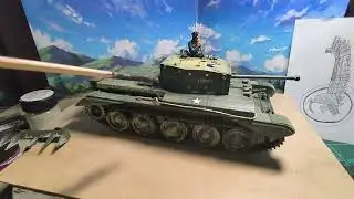 今年もご視聴いただきありがとうございます、1/35•クロムウェル巡航戦車が完成しました。