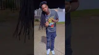 CUXTHROAT rocking an ED HARDY 🔥🐅Tee X Rockstar JEANS @jordan  13 Del Sol #edhardy #jordan13