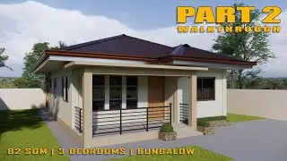 80 SQM | 3 BEDROOMS | BUNGALOW | WALKTHROUGH | PART 2