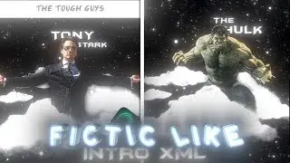 FICTIC LIKE FULL EDIT | 3D Particles |  Cloud Preset On Alight Motion | With XML File