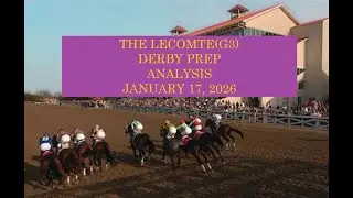 THE LECOMTE G3   DERBY PREP ANALYSIS   JANUARY 17, 2026