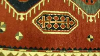 Antique Kazak rug