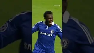 Michael Essien 💥 #essien #chelsea #barca #ucl #shorts #longshot #football #viral