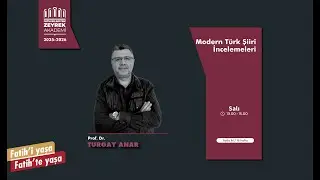 Modern Türk Şiiri İncelemeleri : Yedinci Ders