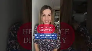Head voice discovery #singbetter #singingvoice #headvoice