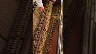 How to Remove a Vertical Piano Action to Shape Hammers