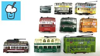 Diecast Toy Tram Showcase: Hong Kong Double-Deckers & London Models