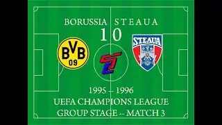 Borussia Dortmund 1-0 Steaua (1995/1996 UCL)