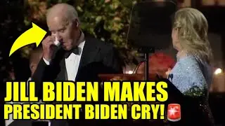 Jill Biden Brings Joe TO TEARS At EMOTIONAL Farewell Dinner