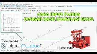 Cara Input Pompa dengan Hasil Kalkulasi Excel - Pipe Flow Expert