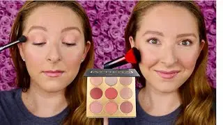 LARITZY ATHENA EYESHADOW PALETTE TUTORIAL, SWATCHES & REVIEW
