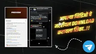 How to Get Editor King Darshan Material..👑