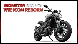 КОНЕЦ ЭПОХИ. Официальные характеристики Ducati Monster 890 V2 2026 года.