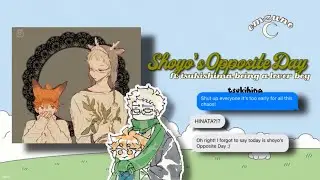 Shoyo’s Opposite Day  || chaos ||(Tsukihina)