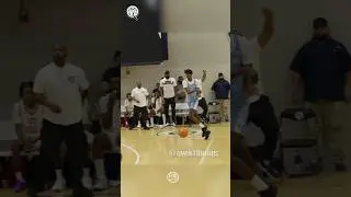 Caleb Wilson jumped too high in front of LeBron James 🤷&zwj;♂️ #lebronjames