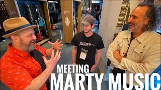 Marty Music's Marty Schwartz at Gibson Garage