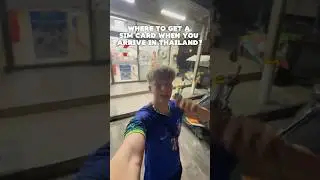 Где взять SIM-карту по прибытии в Таиланд?🇹🇭 #путешествия #таиланд #советы #юго-восточнаяазия