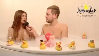 Maeva (Secret Story 10) in Jeremstar's bath - INTERVIEW