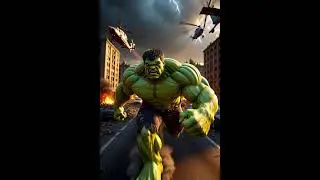 HULK Ka Gussa | World Shaking Power 💪😱#Hulk#HulkSmash#Superhero#Marvel#ActionShorts#ViralShorts