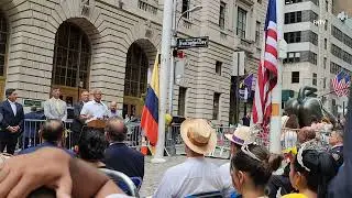 Ecuadorian Flag raised in New York City