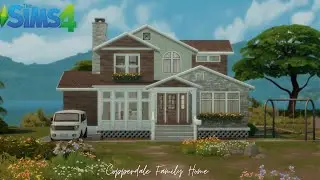 Copperdale Family Home | Broken Records Speed Build (CC-Heavy)