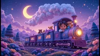 Rainbow Train Song 🚂🌈 | Learn Colors & Fun Transport Songs for Kids | Nursery Rhymes for Toddlers