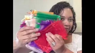 50 Pcs Mixed Color Organza Bags - Elegant Party Favors That Wow Your Guests!