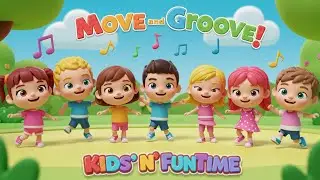 Move and Groove! 🎶| Fun Preschool Action Song | Kids N&rsquo; FunTime #nurseryrhymes #preschoolsongs #kids