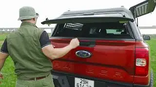 Nắp th&ugrave;ng nh&ocirc;m cao SMART CAP  Cantech cho xe b&aacute;n tải Ranger , Raptor
