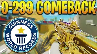 RECORD 0-299 COMEBACK CHALLENGE in CHAOS DOMINATION! (COD BO4)