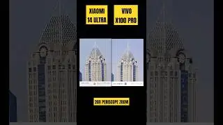 WATCH XIAOMI 14 ULTRA vs VIVO X100 PRO 20X CAMERA ZOOM TEST! BATTLE OF THE BEASTS! #xiaomi #vivo