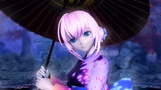 A Single Red Leaf -XHD Edition- Extreme Perfect - English Lyrics (Project DIVA Mega Mix+)