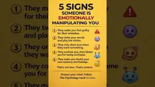 5 Signs Someone Is Emotionally Manipulating You