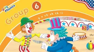 Jolly Phonics Songs &ndash; Group 6 Letter Sounds (y, x, ch, sh, th) - American English